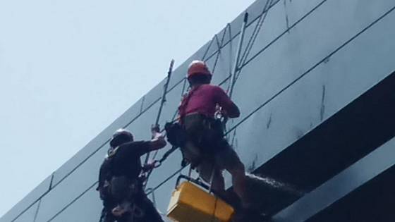 高雄大樓外牆清洗